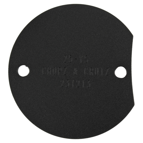 Motordeckel - vorne rechts - Skull - schwarz